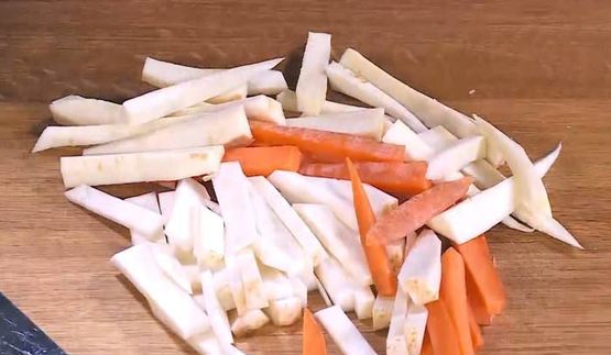 гречневая каша с запеченными овощами