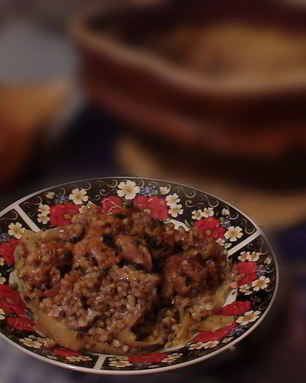 Гречневая каша в горшочке Воспоминание про осень