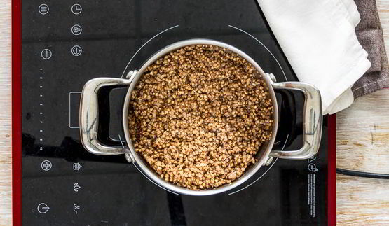 гречневая сладкая каша с бананами