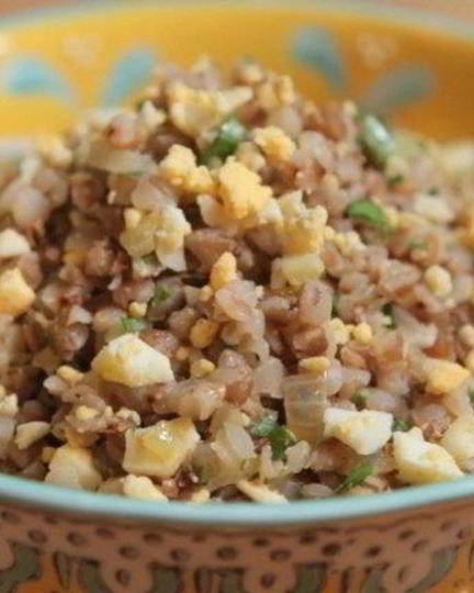 Рецепт каши гречневой рассыпчатой с яйцами