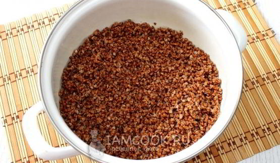 каша гречневая с мясом