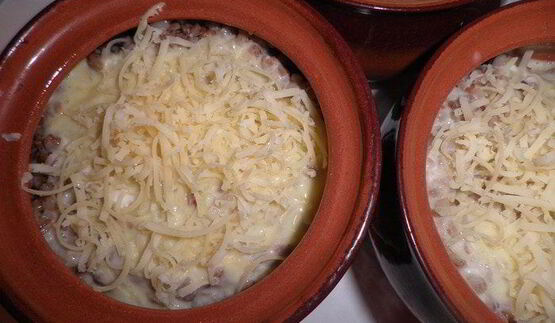 каша гречневая, запеченная с грибами