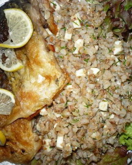 Рецепт старорусской гречки к рыбке