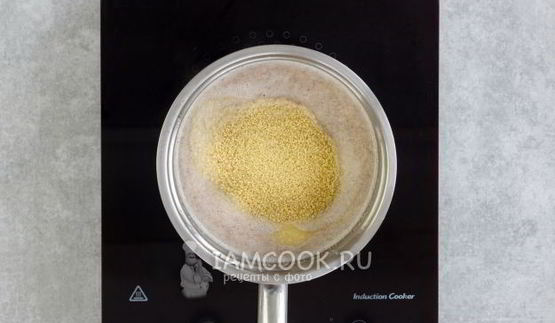 каша из кускуса с молоком