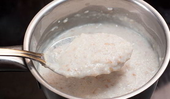 каша из овсяных отрубей