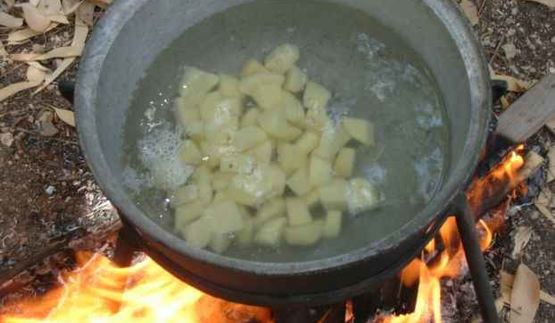 каша лесная