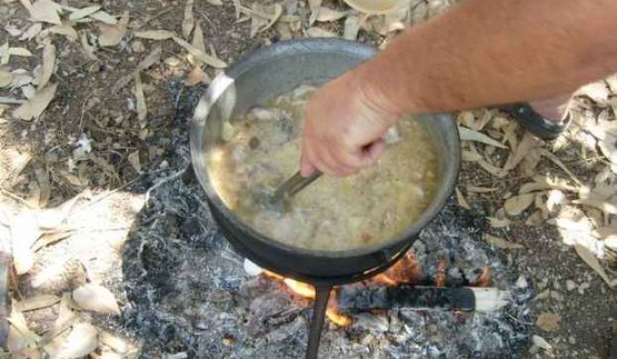 каша лесная