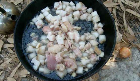 каша лесная