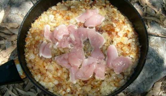 каша лесная