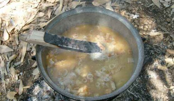 каша лесная