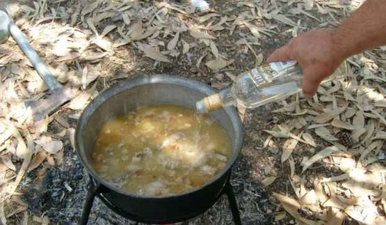 каша лесная