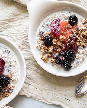 Каша на соевом молоке