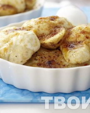 Каша с бананом