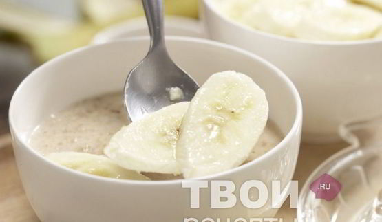 каша с бананом