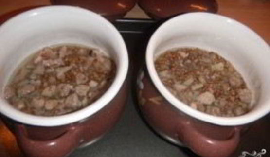 каша в горшочке со свининой