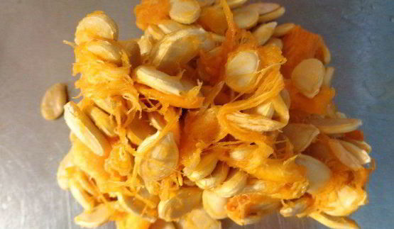 каша в тыковке веселый хэллоуин