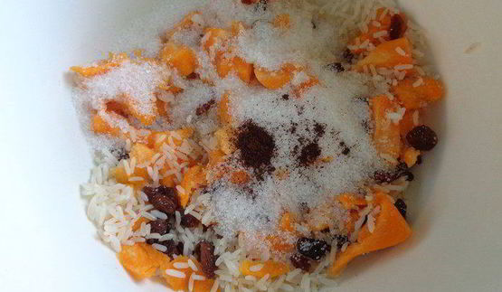 каша в тыковке веселый хэллоуин