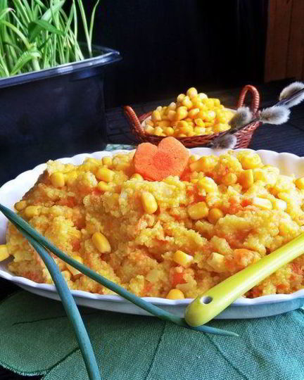 Рецепт каши двойной кукуруза