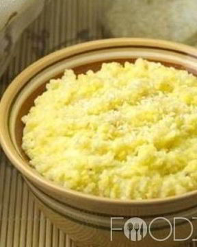 Кукурузная каша на молоке
