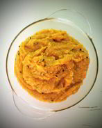 Кукурузная каша с апельсином и имбирем