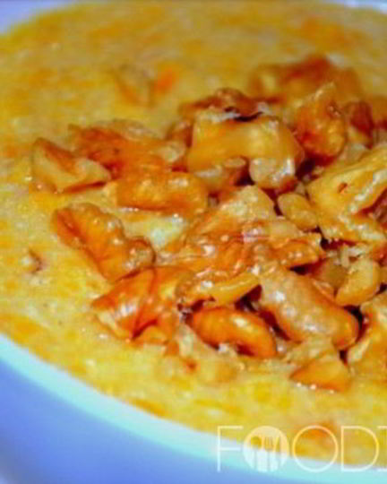Рецепт кукурузной каши с тыквой