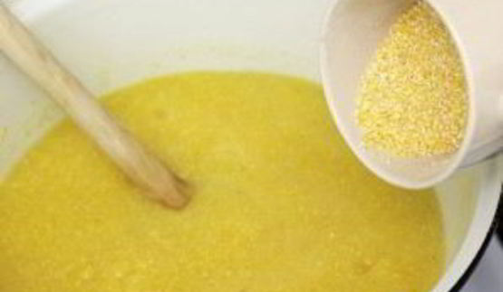 мамалыга с сыром