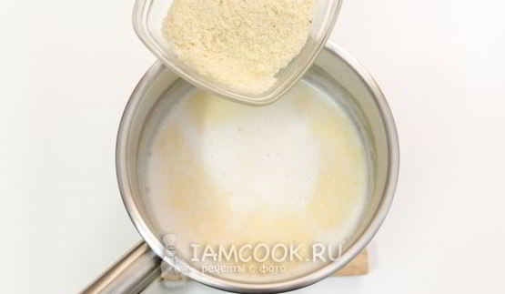 миндальная полента