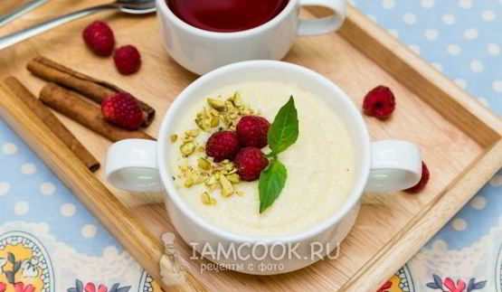 миндальная полента