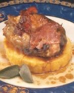 Полента с перепелами