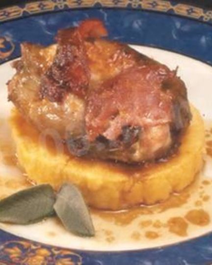 Рецепт поленты с перепелами