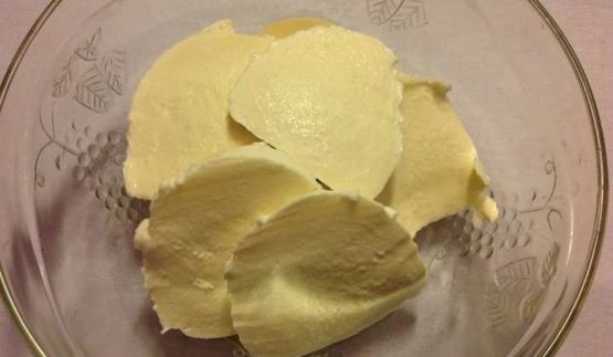 полента с сыром и помидорами