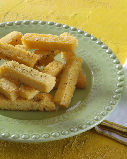 Рецепт запеченной поленты из пшена