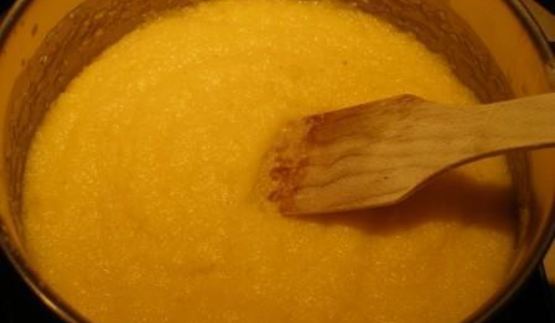 жареная полента polenta fritta