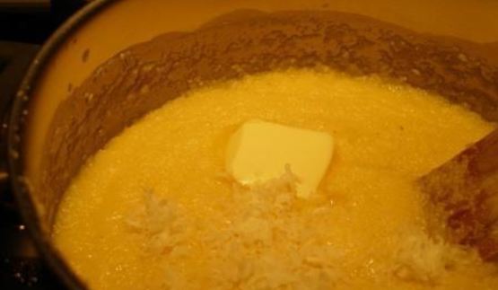 жареная полента polenta fritta