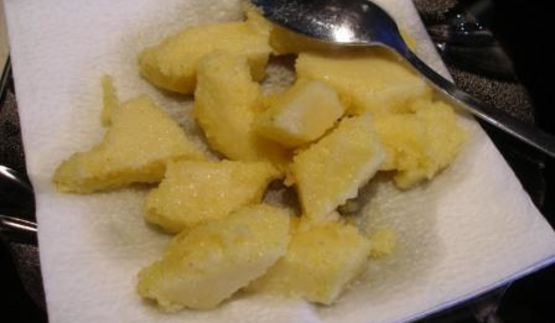 жареная полента polenta fritta