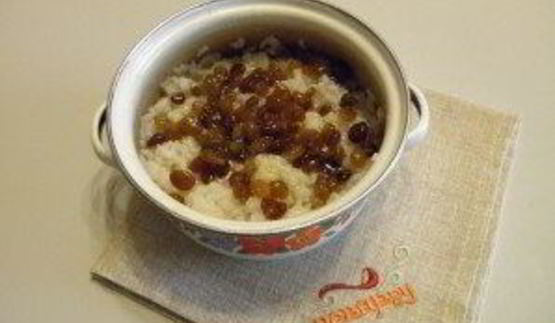 кутья из риса с изюмом поминальная