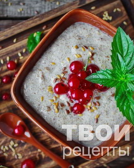 Рецепт льняной каши