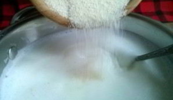 манная каша на молоке