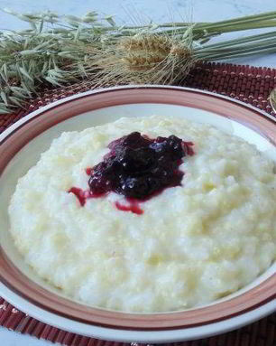 Молочная каша из риса и пшена