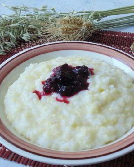 Рецепт молочной каши из риса и пшена
