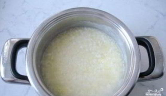 молочная каша из риса и пшена