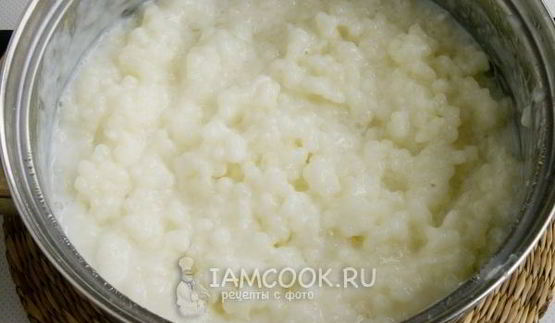 молочная каша из саго
