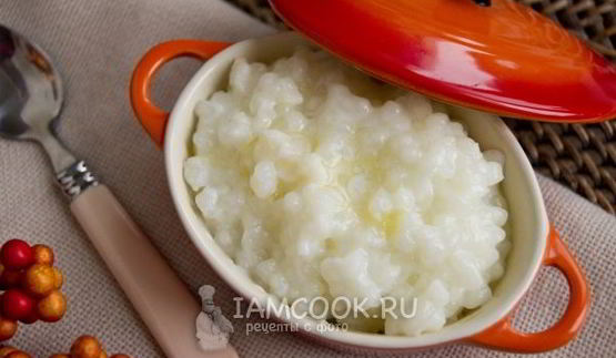 молочная каша из саго