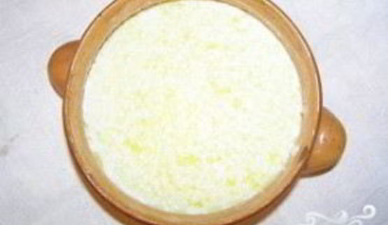 молочная каша в горшочке