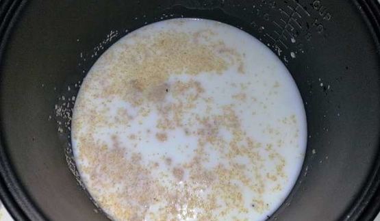 молочная каша в мультиварке
