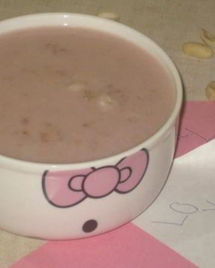 Рецепт клубнично-сливочной овсяная каша с лавандой