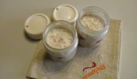 ленивая овсянка в банке для похудения