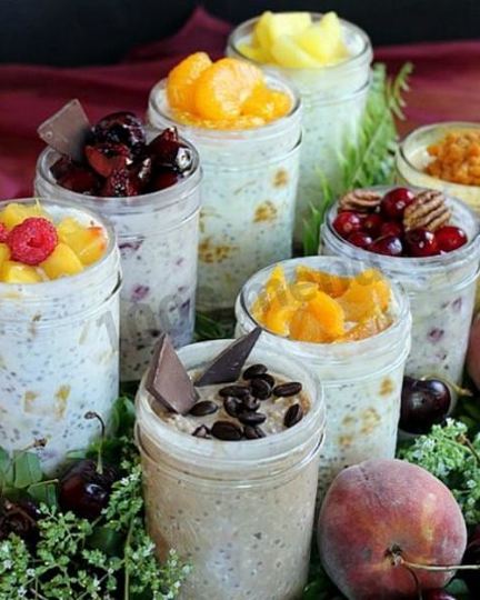 Рецепт ленивой овсянки в банке