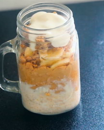 Рецепт ленивой овсянки