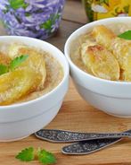 Овсяная каша с бананами